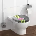 WC-Sitz in Anthrazit