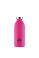 24Bottles Clima - Trinkflasche 500ml, Thermosflasche 24h Cold und 12h Hot, Wasserflasche 100% Versiegeltem Deckel, Umweltfreundliche Trinkflasche Edelstahl, Trinkflasche Sport, Passion Pink