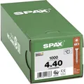 SPAX 1191010400405  Holzschraube 4 mm 40 mm T-STAR plus    Stahl WIROX 1000 St.