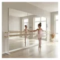 MySpiegel.de Wandspiegel Tanzspiegel Spiegelwand Für Fitness Und Ballett Sport 100 cm x 200 cm