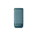 Roberts – Bluetooth-Lautsprecher Beacon 325 – tragbar, wiederaufladbar, Laufzeit 12 Stunden, Zwei Passive Bassheizkörper, Vintage-Design, Bluetooth, Streaming, Aux-Eingang, Blaugrün
