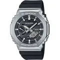 CASIO G-SHOCK Smartwatch, Armbanduhr, Herrenuhr, Bluetooth, Resinarmband,Weltzeit, Phone Finder schwarz|silberfarben