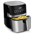 Lehmann Pure Heißluftfritteuse 6,5 L 1700 W, 8 Programme, Touchdisplay