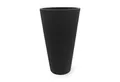 Spetebo Blumentopf Blumenkübel anthrazit - KONISCH - 70 x 40 cm (Stück, 1 St., Pflanztopf), Konischer Blumentopf ca. 70 x 40 cm in anthrazit