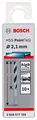 Bosch Professional 10 Stück HSS Spiralbohrer PointTeQ (für Metall, 2,1 x 24 x 49 mm, Zubehör Bohrschrauber)