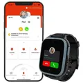 Xplora XGO3 Kinder-Smartwatch mit GPS und Armband im Animal Print-Design, Smartwatch