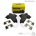 TEXTAR (2043703) Bremsbeläge, Bremsklötze vorne für ALFA BMW NSU FERRARI