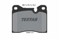 NEU - TEXTAR 2043703 Bremsbelagsatz, Scheibenbremse für ALFA ROMEO BMW FERRARI