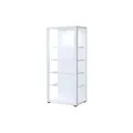 Vitrine   ¦ weiß ¦ Maße (cm): B: 51,8 H: 114,5 T: 34.8