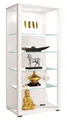 VCM Standvitrine Holz Glas Stand Vitrine Sammelvitrine Glasol lll (1-St) VCM Standvitrine Glasol 115x52x35 cm Holzwerkstoff, Glas