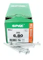 Spax Senkkopfschraube Wirox Vollgew. T-Star Plus Ø6,0x80mm