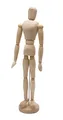 Paintersisters Gliederpuppe 40cm hoch, Mannequin, Zeichenpuppe, aus feinem Samalholz – FSC, Zeichenpuppe aus Holz, Holzfigur, Holzpuppe