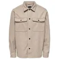 ONLY & SONS Langarmhemd grau S