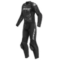 Dainese Mirage 2-Teiler Damen Motorrad Lederkombi, Schwarz/Weiß, Größe 50