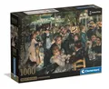 Clementoni Puzzle Museum Collection 1000 Teile Erwachsene - Renoir Tanz im Moulin de la Galette - 70 x 50 cm - Anspruchsvolles Puzzle 14-99 Jahre - 39971