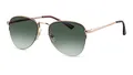 Kleine Pilotenbrille/Unisex Fliegerbrille für Damen & Herren mit Verlaufstönu...
