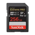 SanDisk Extreme PRO SDXC UHS-II Speicherkarte V60 256 GB (280 MB/s, 6K, 4K UHD, U3, C10, Rescue PRO Deluxe)
