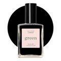 Manucurist Green Licorice - Swcharzer Nagellack - Nagellack Schnelltrocknend - Nägel Selber Machen - Vegan 12-freier - Plant-Based - Nail Polish - Made in France