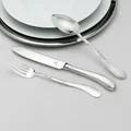 Wilkens Silberbesteck Set 30-teilig Tulipan in 925 Sterlingsilber Tafelbesteck
