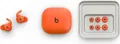 Apple Powerbeats Fit - Wireless Noise-Cancelling Workout Earbuds with Ultimate Secure Fit - Spark Orange (ME2M4ZM/A)