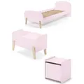 58aufmkessel Kinderzimmer, Rosa, Holz, 130x73x230 cm, Kinder- & Jugendzimmer, Jugendmöbel, Komplette Kinder- & Jugendzimmer