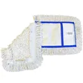 ReinigungsBerater Wischmop aus Baumwolle ECO Wischbezug weiß 50 cm Baumwollmop, Einzelschichttaschen, innen Schlinge RMV12.008