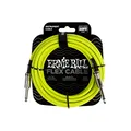 Ernie Ball Flex Instrumentenkabel gerade/gerade 6,1 m (20 ft) - Grün