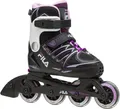 Fila Inlineskates FILA Inline Skate X-One - Mädchen - verstellbar SCHWARZ-LILA