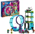 LEGO 60361 City Stuntz Ultimative Stuntfahrer-Challenge, 3-in-1 Stunts, Kinder
