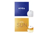 2tlg. Duft-Set | NIVEA Eau de Toilette EdT Sun & Creme - Duft | Sonnig & pudrig