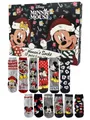 United Labels® Adventskalender Disney Minnie Mouse Socken Adventskalender mit 12 Paar kurz und lang