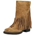 STEVE MADDEN STEVE MADDEN Stiefelette Veloursleder Bikerboots braun 38 EU