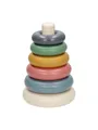 Cavallino Toys Stacking rings Pastel colors 7 pcs.