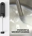 Subminimal NanoFoamer Lithium Black Milchaufschäumer