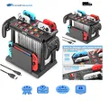 Kytok Switch Aufbewahrung mit 28 Karten und 2 Pro-Controllern