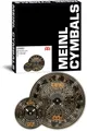 Meinl Cymbals Beckenset Classics Custom Dark Effects Pack — mit 18 Zoll China-Becken und 10 Zoll Splash Schlagzeug Becken — B12 Bronze, Dunkles Finish (CCD-CS3)
