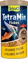 TetraMin Flakes Fischfutter Flocken Zierfische gesund klares Wasser 1L Dose
