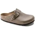 Birkenstock Leder-Clogs "Boston" in Beige - 37