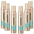 6x 200ml Wellaflex Schaumfestiger invisible Hold Extra Stark 24h flexibler Halt
