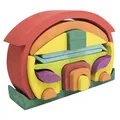 Bauhaus Bauklötze Bausteine Holzhaus Holzbausteine Motorikspielzeug Waldorf