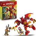 LEGO NINJAGO Kai Drachen Mech Battle Ninja Spielzeug 3 Minifiguren Katanas 71851