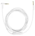 kwmobile Kopfhörerkabel für Beats Studio 3 / Solo 3 / Solo2 / Studio 2 / Studio 1 / Mixr - Ersatz Kabel 140 cm Mikrofon Lautstärkeregler - 3.5mm