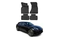 OMAC Auto-Fußmatten für Porsche Macan 2014-2023 Schwarz 4 tlg TPE (4 St), für Porsche Macan 2014-2023 Porsche Macan 2014-2023, Antirutsch,Wasserfest,Einfache Installation