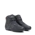 TCX - R04D Lady Waterproof Damen-Motorradschuhe, Obermaterial aus Mesh mit Hot-Melt-Beschichtung, Schnürsenkel und Klettverschluss, Schwarz