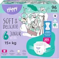 bella baby Happy Windeln soft & delicate Größe 6 Junior Extra (15+ kg) 96 Stück Einweg Babywindeln
