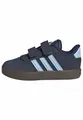 adidas Unisex Kinder Vl Court 3.0 Hook and Loop Kids Shoes, Night Indigo/Clear Sky/Gum5, 34 EU