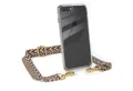 EAZY CASE Handykette Boho Umhängeband für Apple iPhone 8 Plus / 7 Plus 5,5 Zoll, Schulterriemen Taschenband Handyband Clear Hülle mit Band Braun Mix
