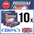 10x NGK BR7EIX (6664) IRIDIUM IX Zuendkerze
