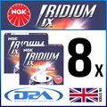 8x NGK BR7EIX (6664) IRIDIUM IX Zuendkerze