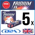 5x NGK BR7EIX (6664) IRIDIUM IX Zuendkerze